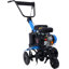 Motoculteur et cultivateur 4-en-1 à gaz 4 temps 2-en-1, 78,5cc avec poignée d'une largeur de 18 pouces, réclamation EPA