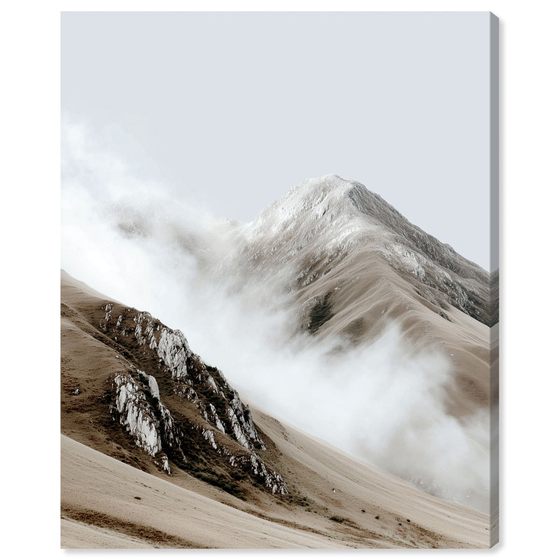 Foggy Peak Print by Oliver Gal, 24" H x 20" W, Gallery Wrapped