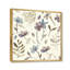 Floral, aquarelle, isolé sur blanc, reproduction d'art sur toile-66802186-66802188