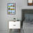Andraia 14x20 Black Wood Collage Picture Frame with 9 Opening 4 x 6 Photos