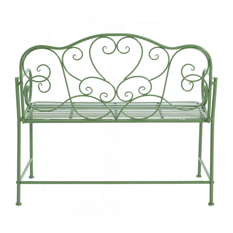 Sunnydaze Outdoor Garden Bench-Green