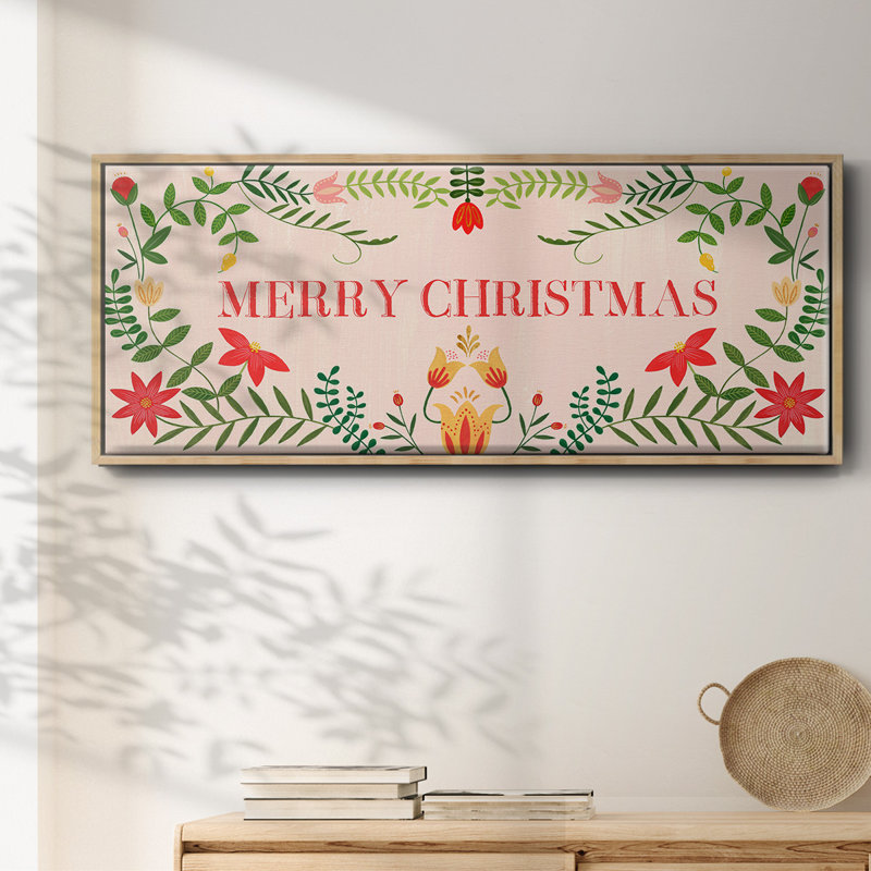 Twelve Days Collection D- Framed Canvas
