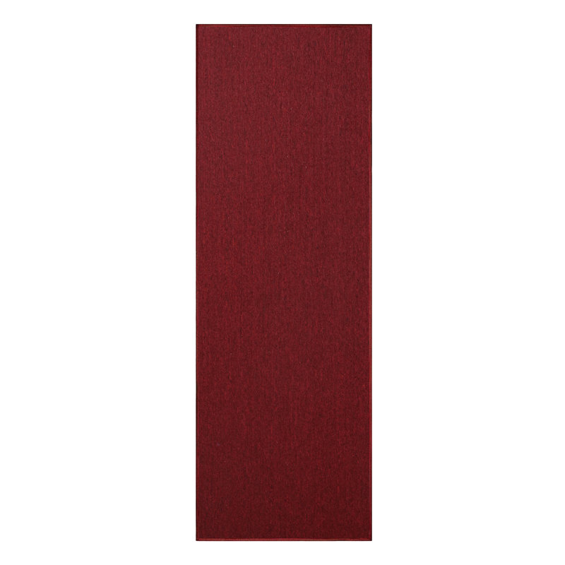 Amorion Furnish my Place Modern Indoor/Outdoor Commercial Solid Color Rug - Pet and Kids Friendly Rug, Stain Resistant, Floor Carpet for Living Room & Hallway, Wedding - Red