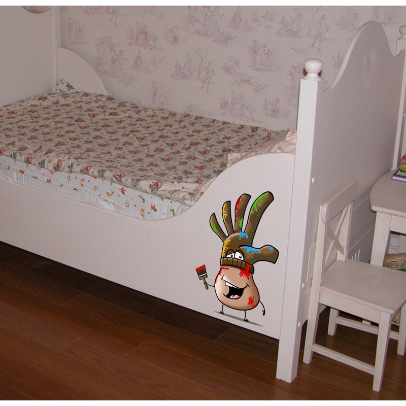 Wall Decal, 13" H x 10" W