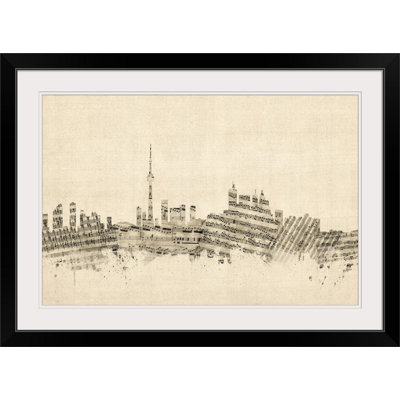Francy Toronto, Canada Skyline Partition paysage urbain - impression