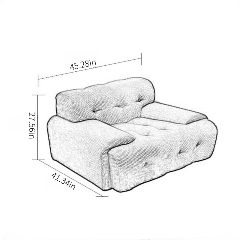 Light Luxury Retro Green Sofa