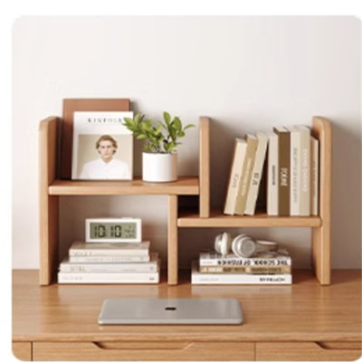 Organisateur de bureau en bois massif Marista