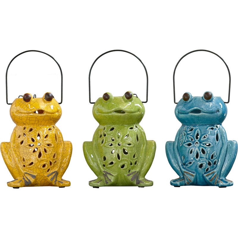 Ensemble de lanternes en céramique