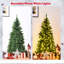 Arbre de noël artificiel pin vert 5 pi avec 250 lumières claires pré-éclairées pvc