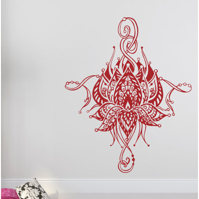 Décalcomanie murale fleur lotus Buller