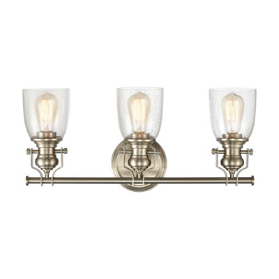 Chadwick 23'' Wide 3-Light Vanity Light - Satin Nickel