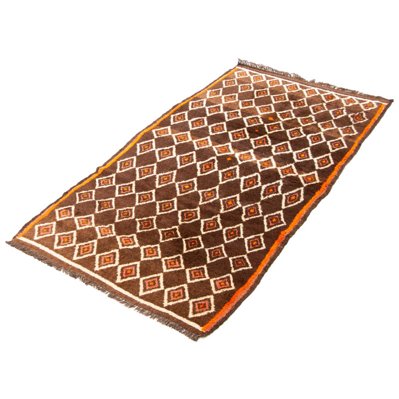 Tapis brun Andelz 3 pi 11 po x 8 pi 2 po