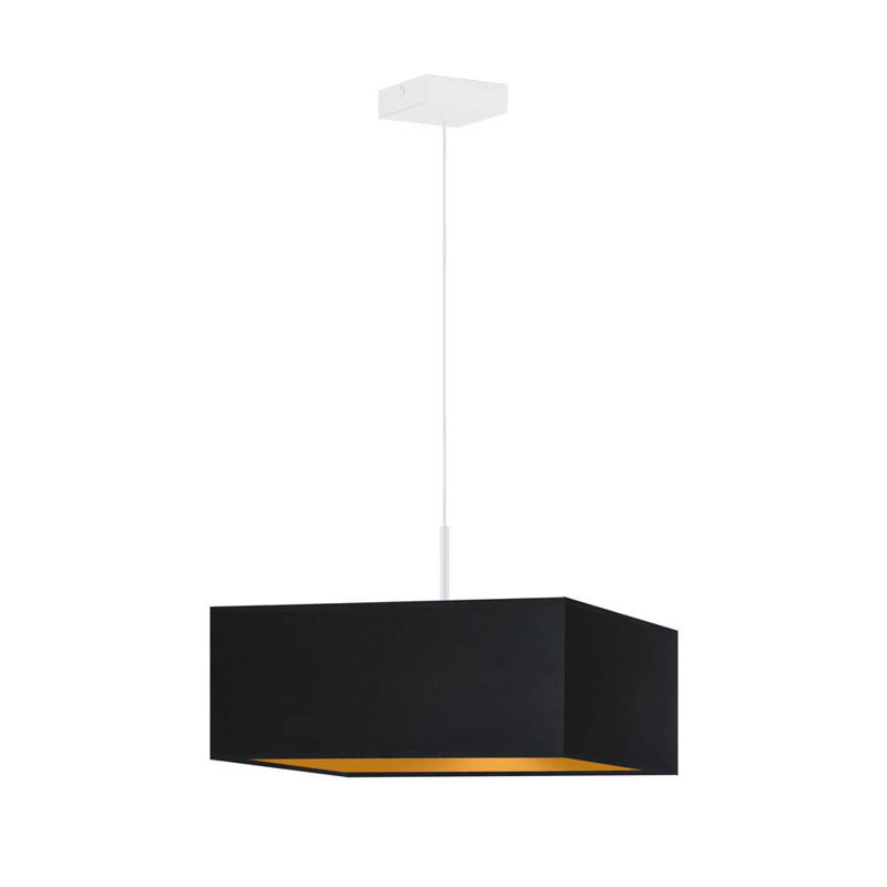 Gissella 3 - Light Single Pendant, White, Black