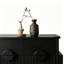 Armoire de rangement noire vintage française-1247844421