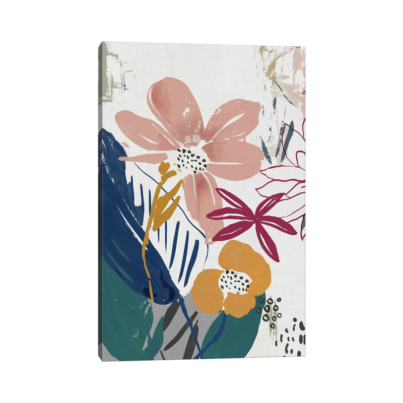 Smile Of The Summer by Asia Jensen - Wrapped Canvas Painting