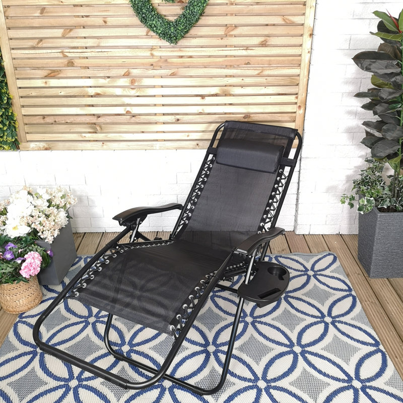 Chaden Metal Outdoor Lounge Chair