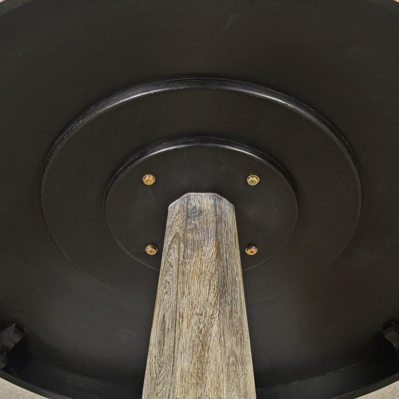Round Dining Table, Weathered