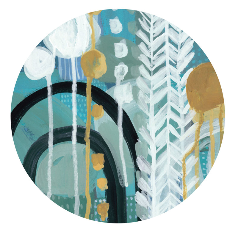 Abstract Non-Wall Damaging Wall Decal