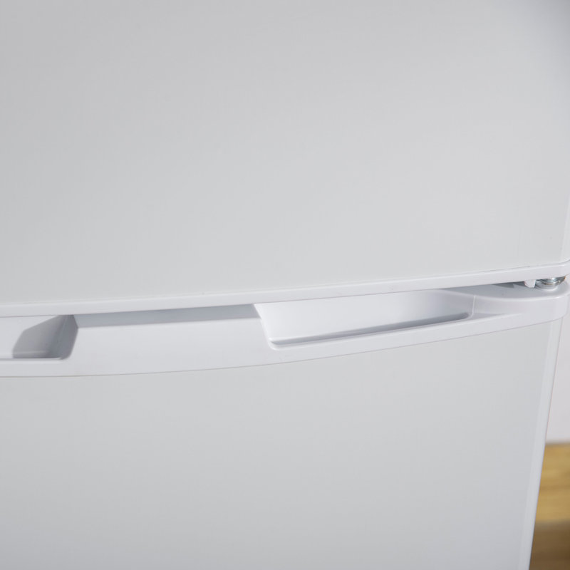 Mini réfrigérateur à double porte avec congélateur, Blanc