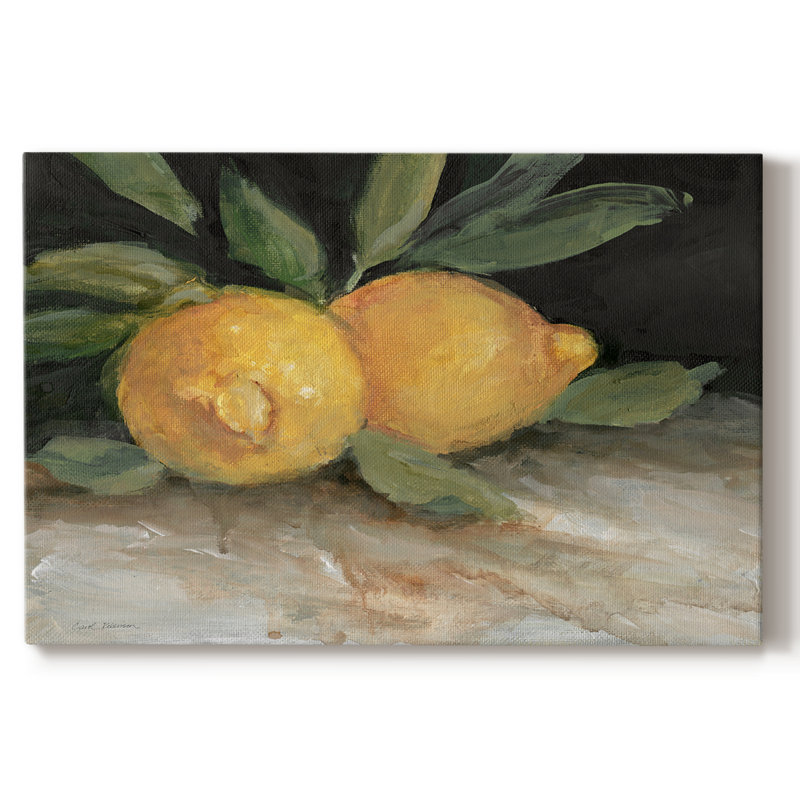 Zesty citrons I - galerie enveloppée Cavas, 40 x 60