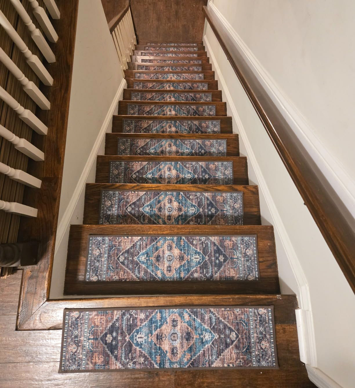 Dakota Fields 8 X 30 inch Non-slip Self-Adhesive Stair Treads for ...