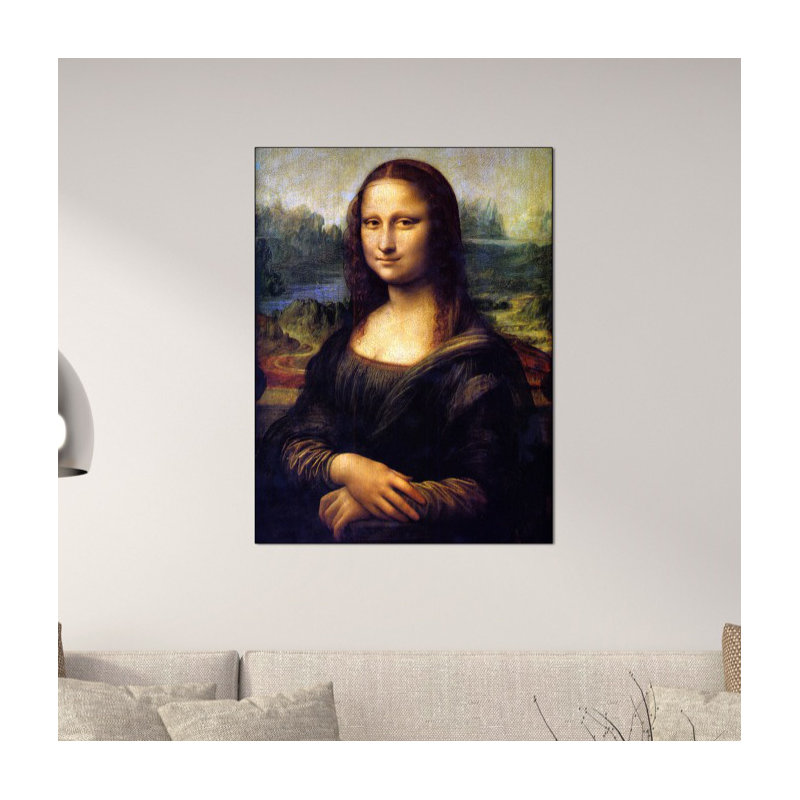 Mona Lisa by Leonardo Da Vinci - Wrapped Canvas Print