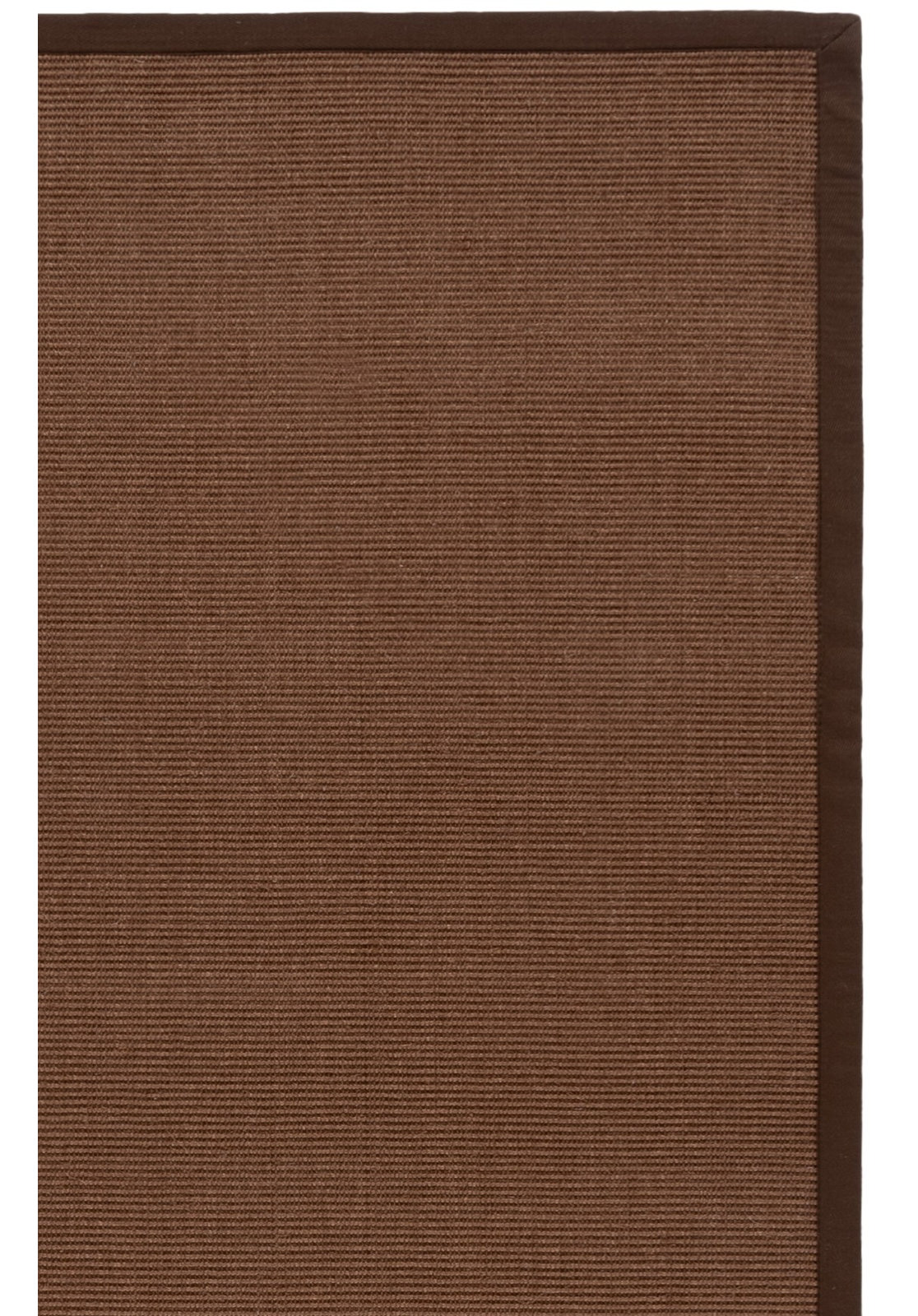 Brown Hand-Woven Jute Rug, Rectangle 3' x 5'