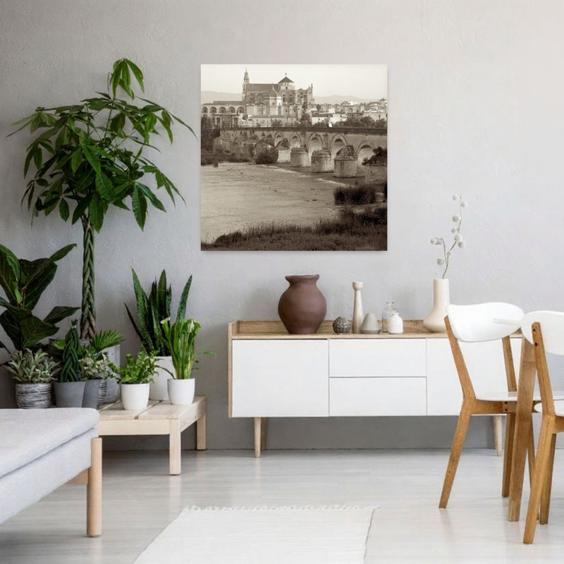 Espana 6, art d'architecture contemporaine, H 36 po x l 36 po