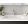 Forté Single-Handle Bathroom Sink Faucet with Drain Assembly and Escutcheon Plate, 1.2 GPM