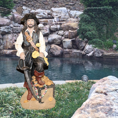 Life's A Beach Plastic Garden Statue