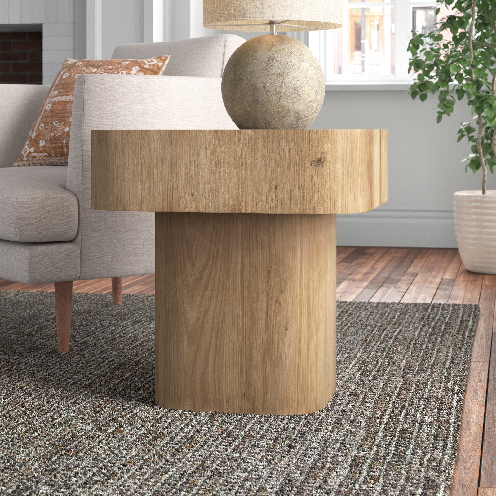 Akihiro 22" End Table