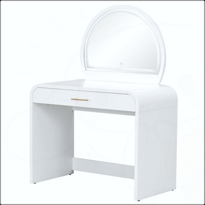 39 Makeup Vanity with Touch Screen Lighted Mirror"