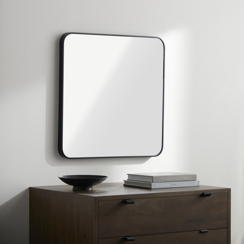 Miroir pleine longueur Destefano Essence, Noir, 24 po x 24 po