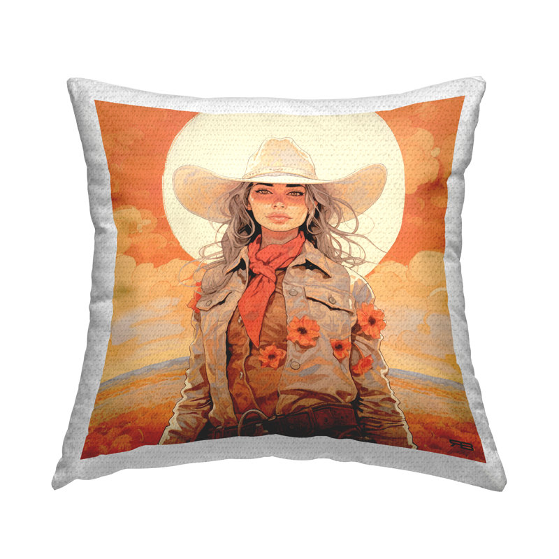 Abstract Outdoor Throw Pillow