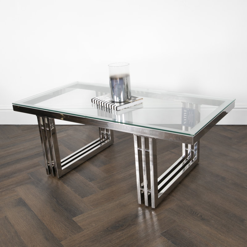 Aaysha Coffee Table, Silver