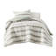 Twin/twin Xl - Dyed Comforter With Modern Minimalist Stripes, Soft Microfiber Reverse, And Breathable Fill, Sage 2 Piece Pillow Sham All Season Layering, ,
