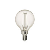 Visual Comfort & Co. LED G16.5 shape 2.5W E12 Candelabra base Clear Edison Style light bulb