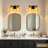 2-Light Hammered Glass Vanity Light-179080879