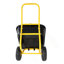Brouette à deux roues, chariot de jardin, roues pneumatiques de 10 pouces (jaune + noir)-128815697