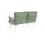 Causeuse et table en acier Mariano-1435046637
