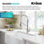 Robinet de cuisine à poignée simple KRAUS Britt -106378518
