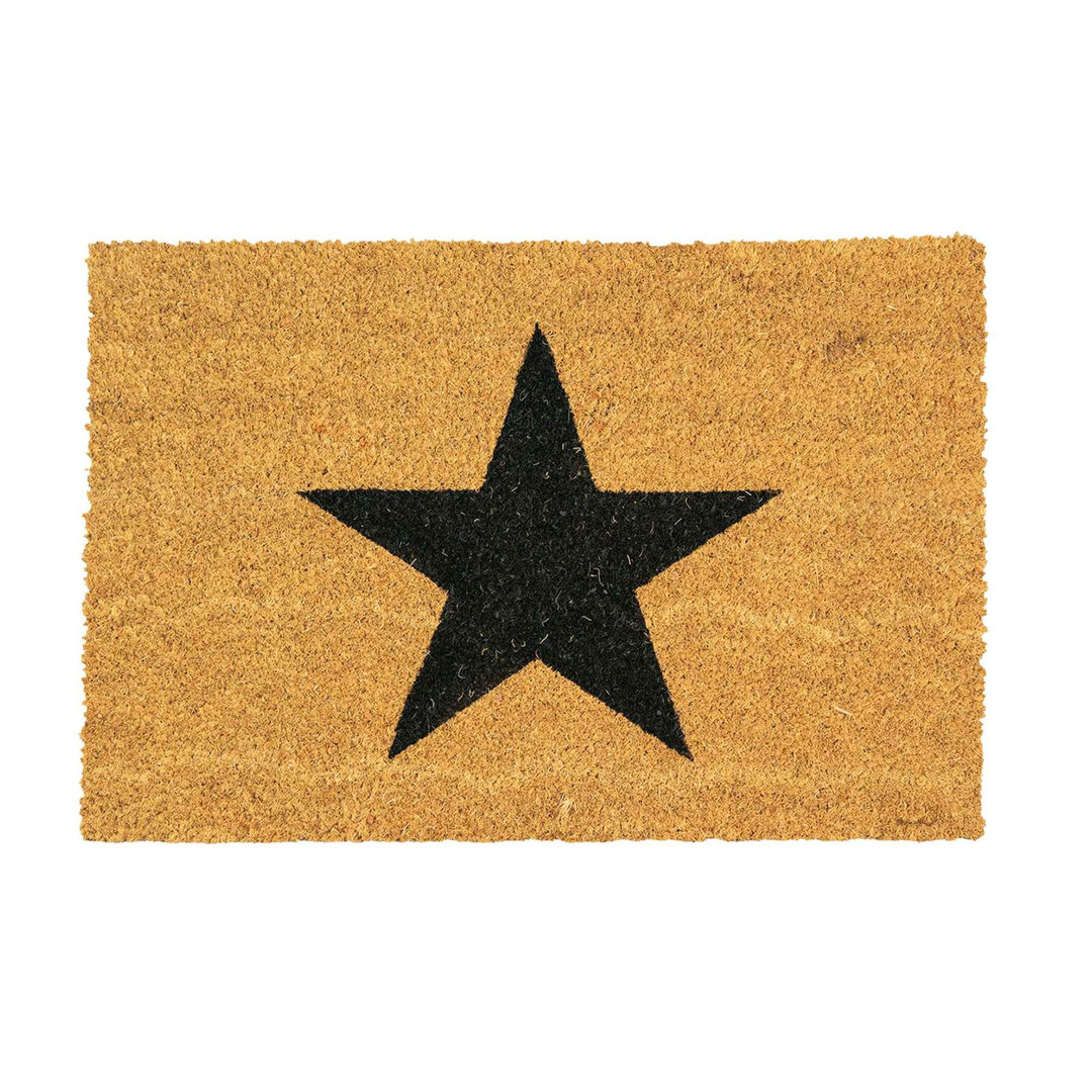 Nicola Spring - Coir Door Mats - Star