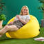 icon Adult Classic Beanbag Outdoor Waterproof Bean bags Ready Filled - Black-121173567-133860165