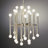 Light Dimmable Modern Sputnik Ezaan Linear Chandelier-24497665-24497678