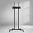 Adjustable Height Mobile TV Cart With Locking Wheels For Versatile Screen Display And Easy Movement
