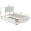 Lit plateforme en bois massif avec lit gigogne Abbie de Harriet Bee-1109327293-1109320160