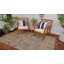 Tapis intérieur / extérieur vert / rouge / orange / beige Jacquarius-1084364399