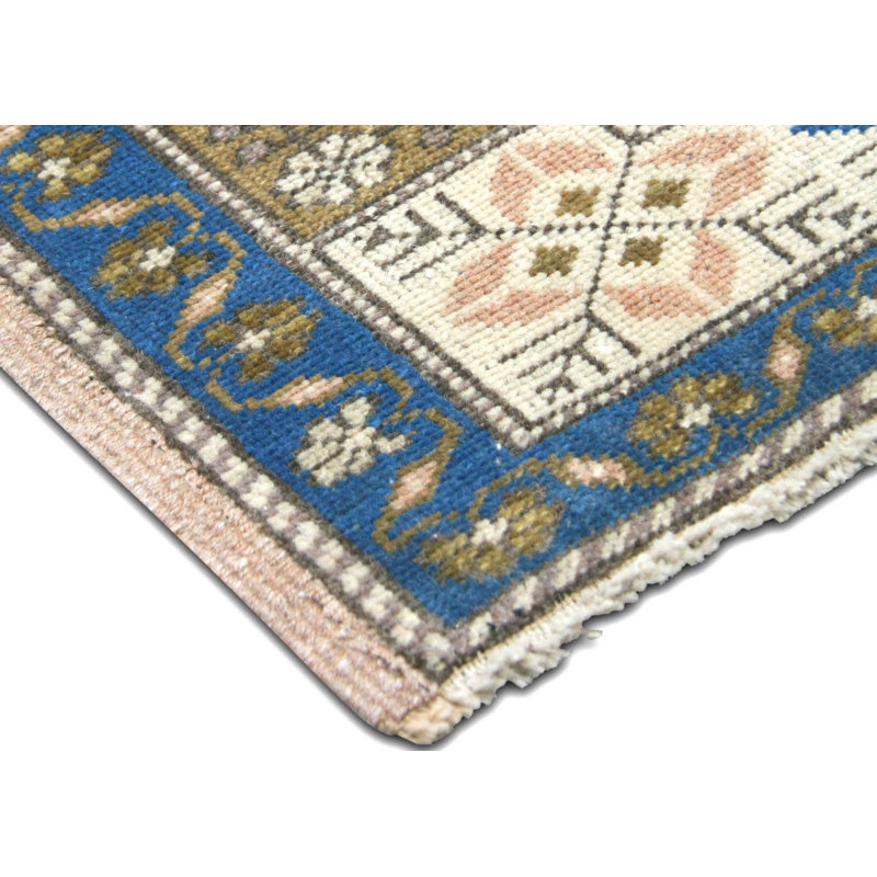 Yastic One-of-a-Kind Rectangle 1'10" x 3'2" Hand Knotted Area Rug