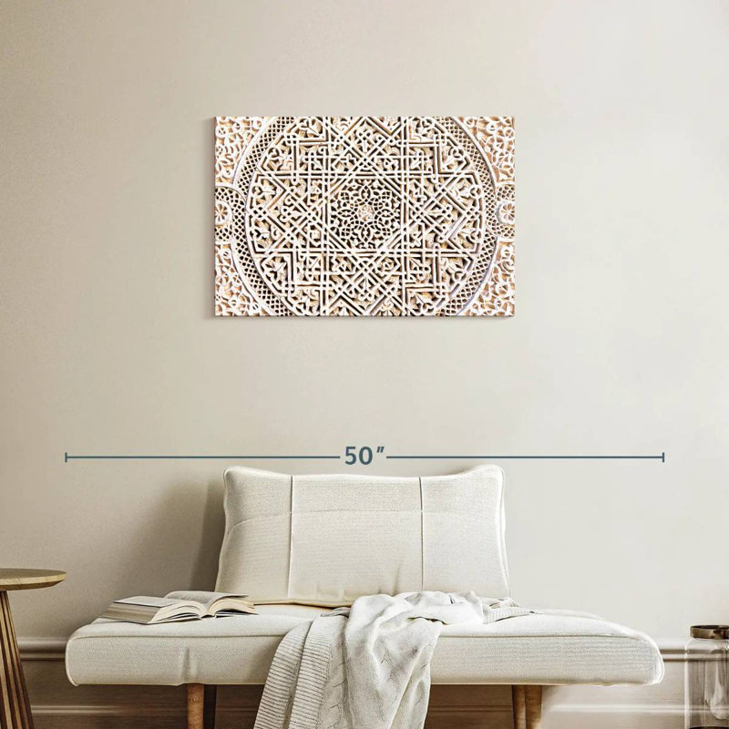 Lilie, architecture marocaine complexe, H 20 po x l 30 po