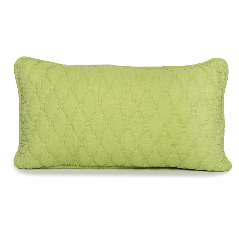 Ogee Cotton Lumber Pillow, Lime